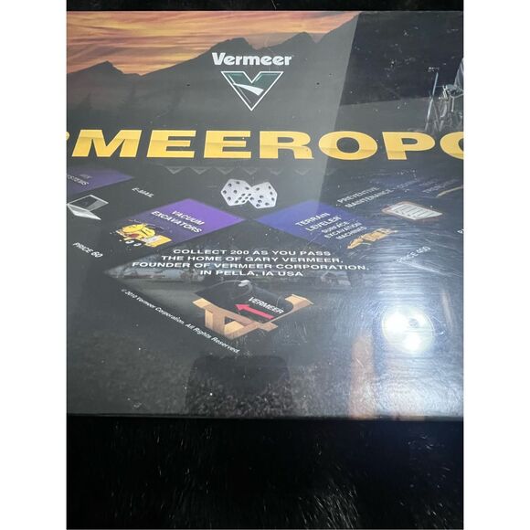 Vermeeropoly Board Game Collector's Edition 2010 New Sealed monopoly Iowa - Picture 4 of 8